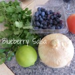 Blueberry salsa