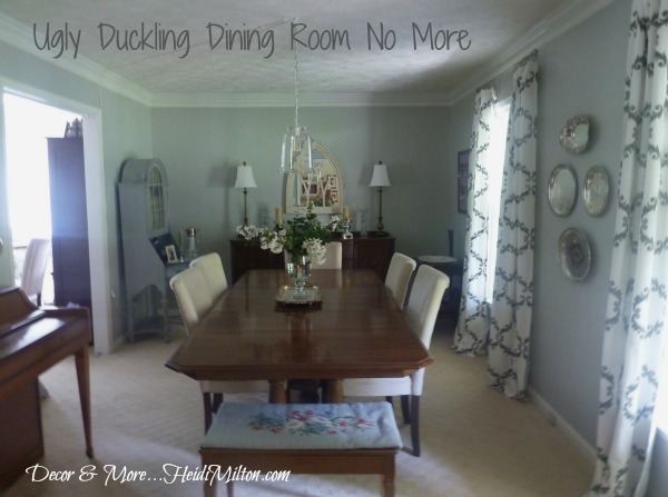 BWOB ugly duckling dining room after