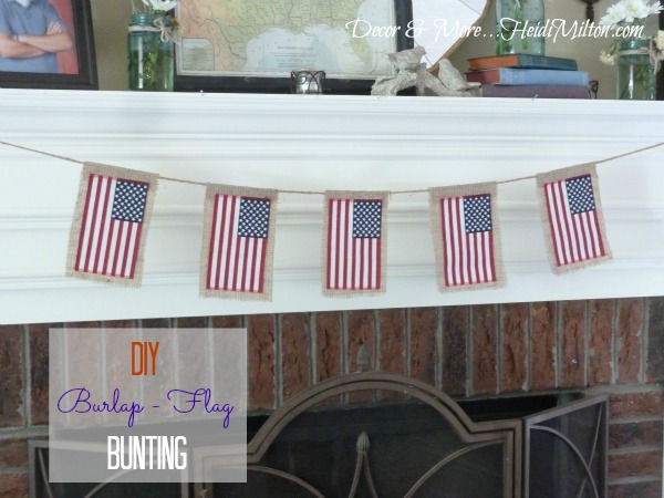 flag bunting cover