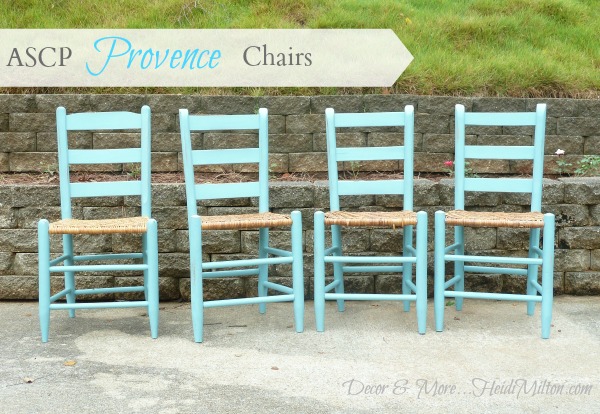 Annie Sloan Provence chairs