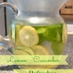 Lemon cucumber refresher