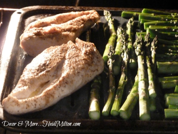 chicken & asparagus