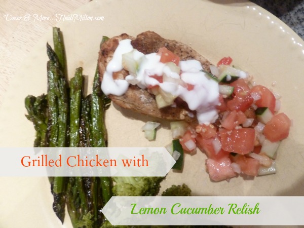 chicken-lemon-cucumber relish