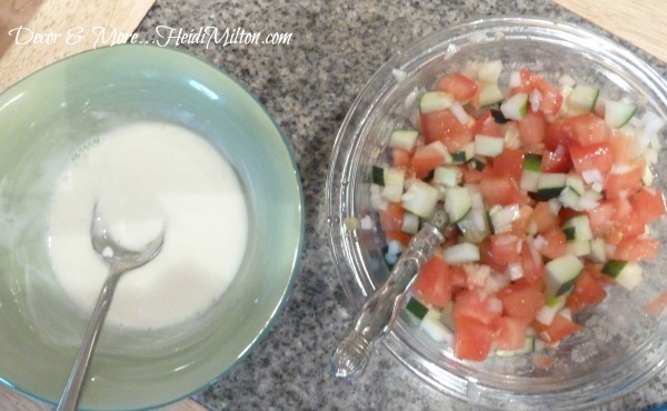 yogurt and relish