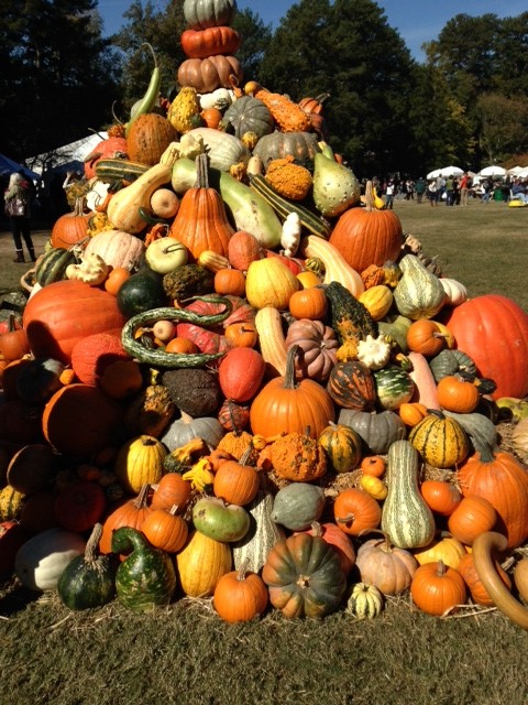 CL pumpkin tower