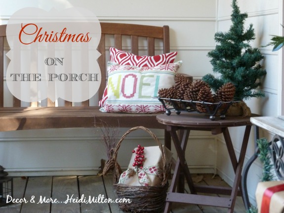 christmas porch cover