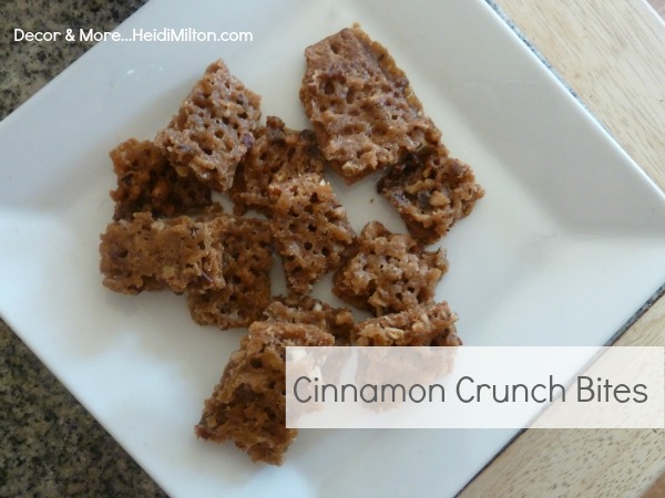 Cinnamon crunch bites cover