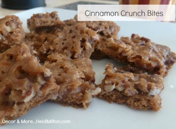 cinnamon crunch bites