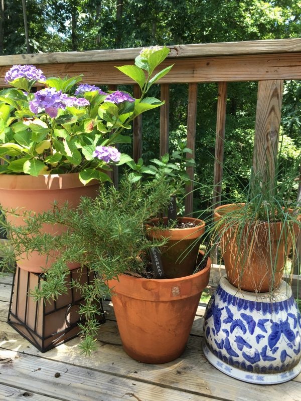 deck pots