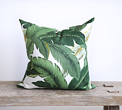 palm print - pillow