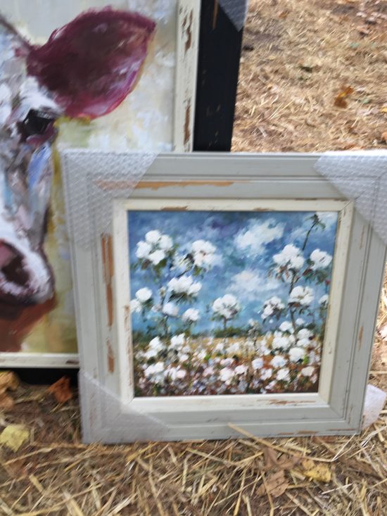 Country Living Fair cotton painting