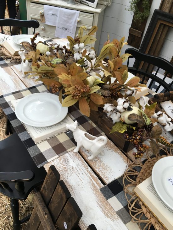 Country Living Fair tablescape