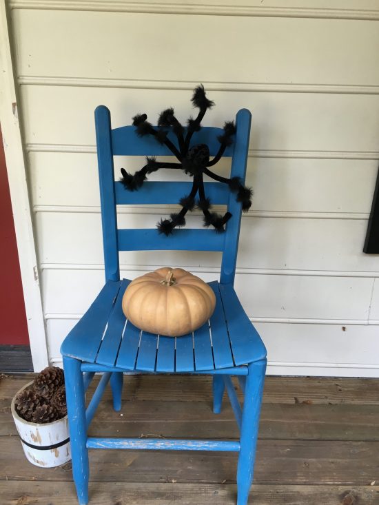 Fall porch decor