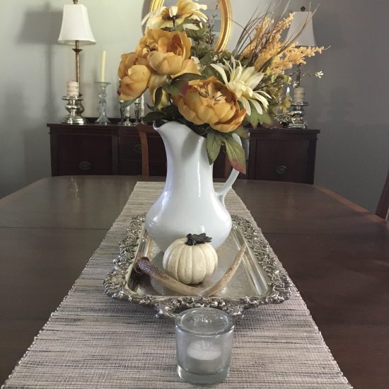 fall tablescape