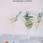 CHampagne Cocktails, New years Eve