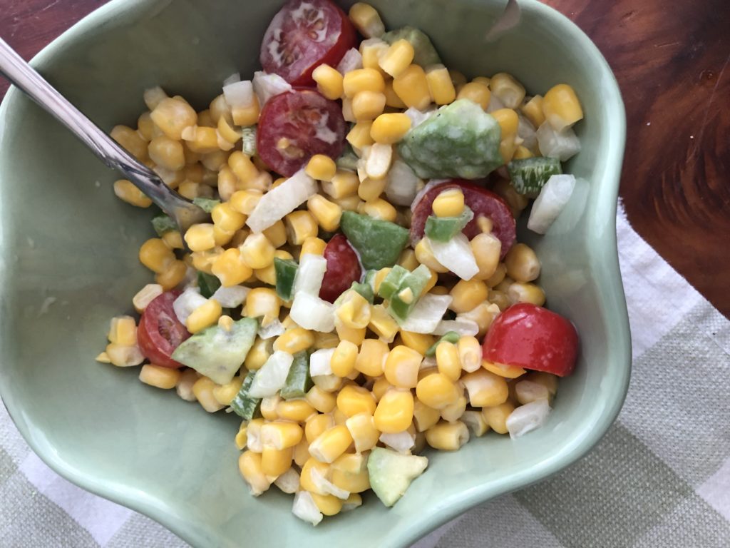 SAndy's summer corn salad